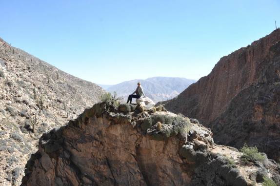 Na Garganta del Diablo, em Tilcara - Argentina